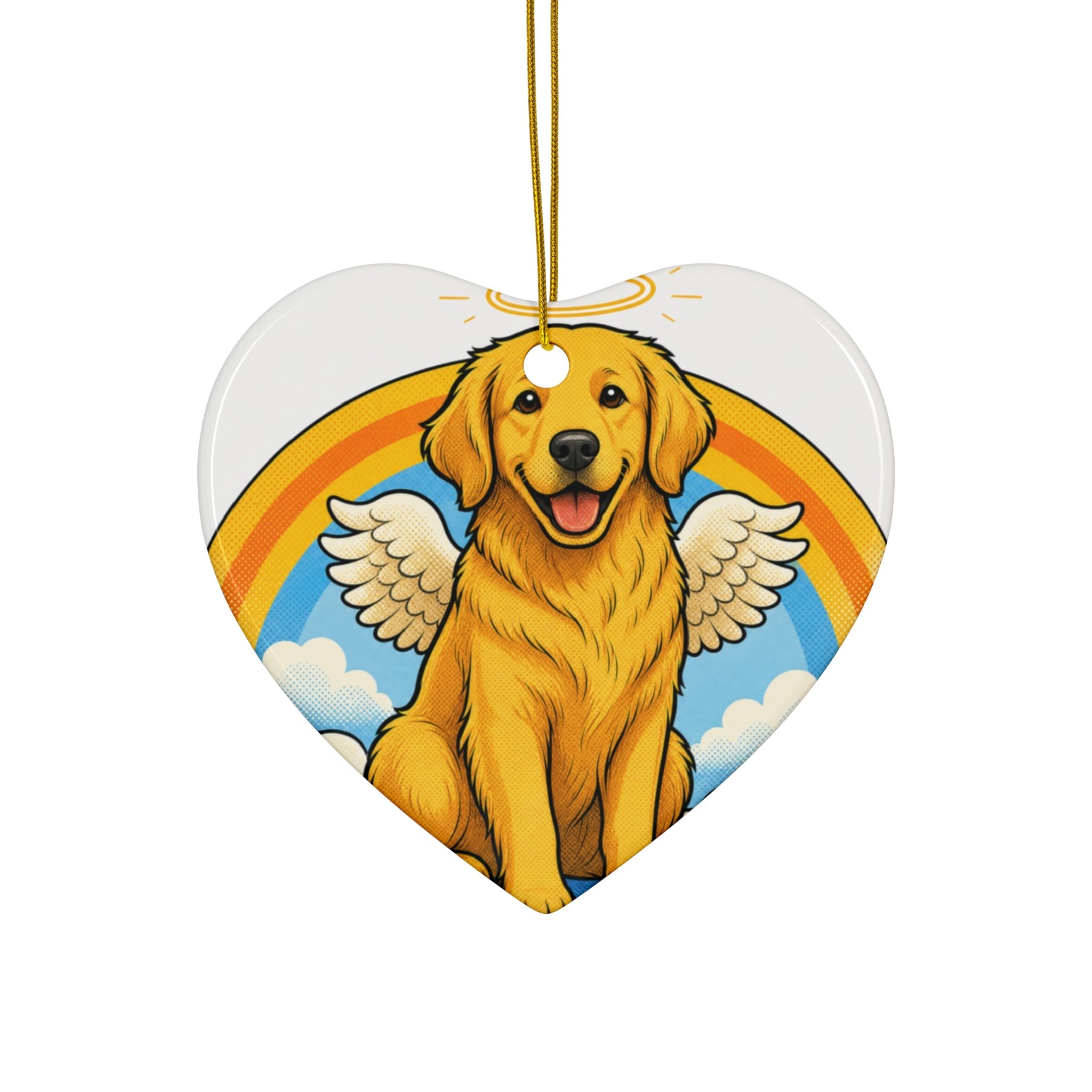 Forever Pup — Pop-Art Pet Memorial Ornament