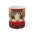 Meowy Christmas — Pop-Art Cat Mug