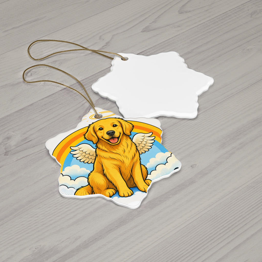 Forever Pup — Pop-Art Pet Memorial Ornament