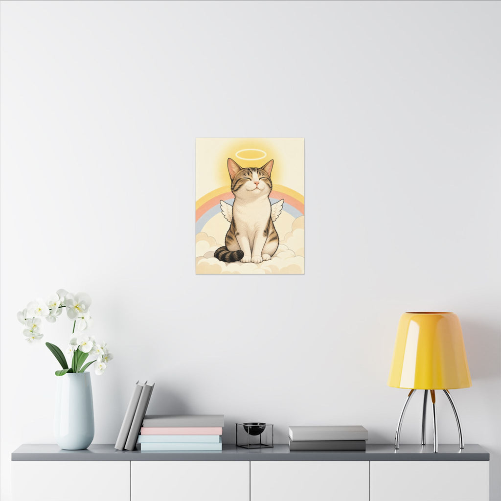 In Loving Memory — Cat Memorial Pop-Art Canvas