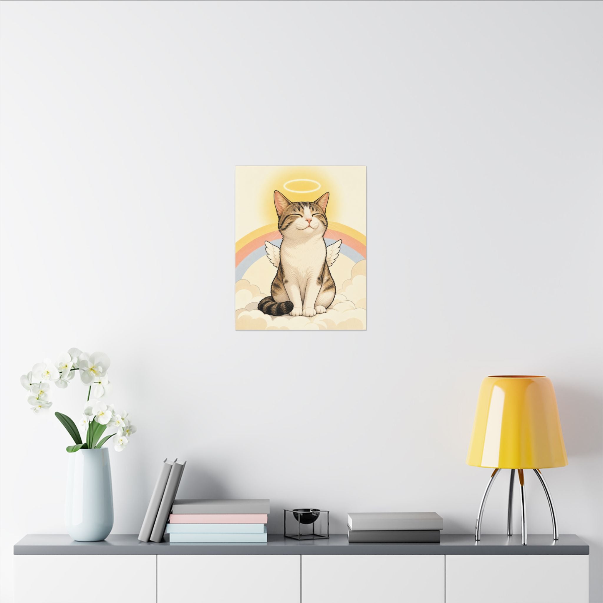In Loving Memory — Cat Memorial Pop-Art Canvas