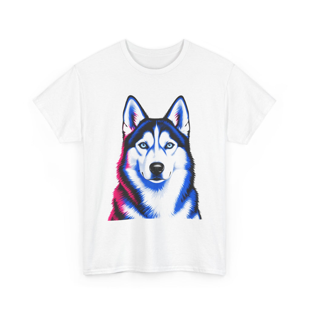 Husky Howl — Pop-Art Siberian Husky Tee