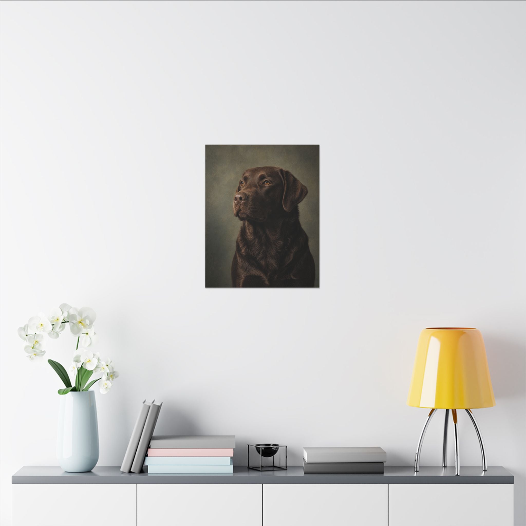 Gallery Pup — Fine-Art Labrador Portrait Canvas