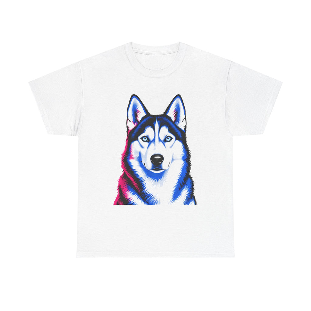 Husky Howl — Pop-Art Siberian Husky Tee