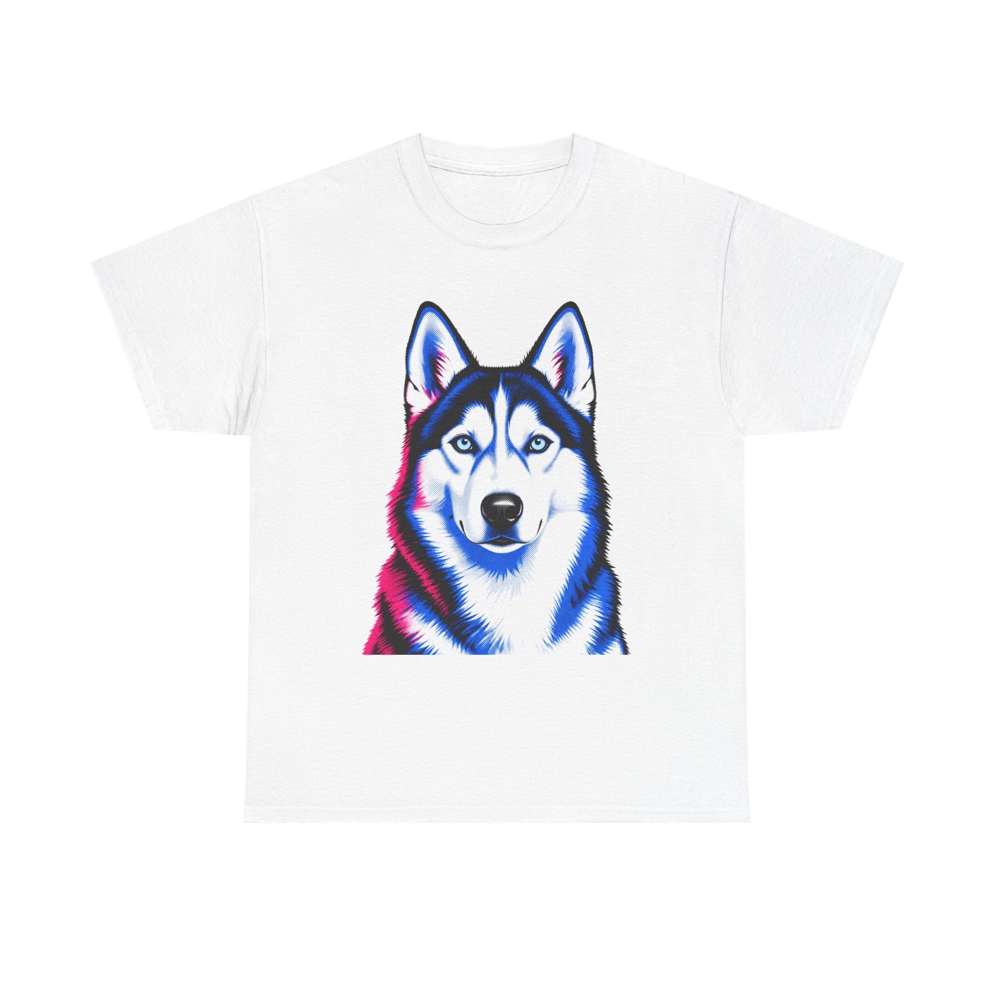 Husky Howl — Pop-Art Siberian Husky Tee