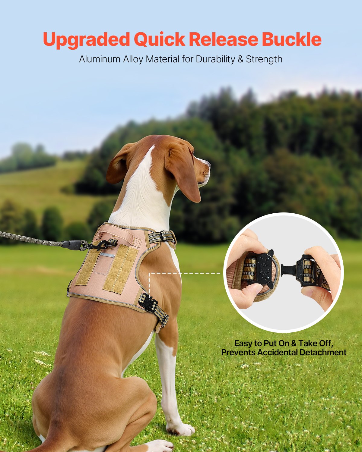 No-Pull Tactical Dog Harness