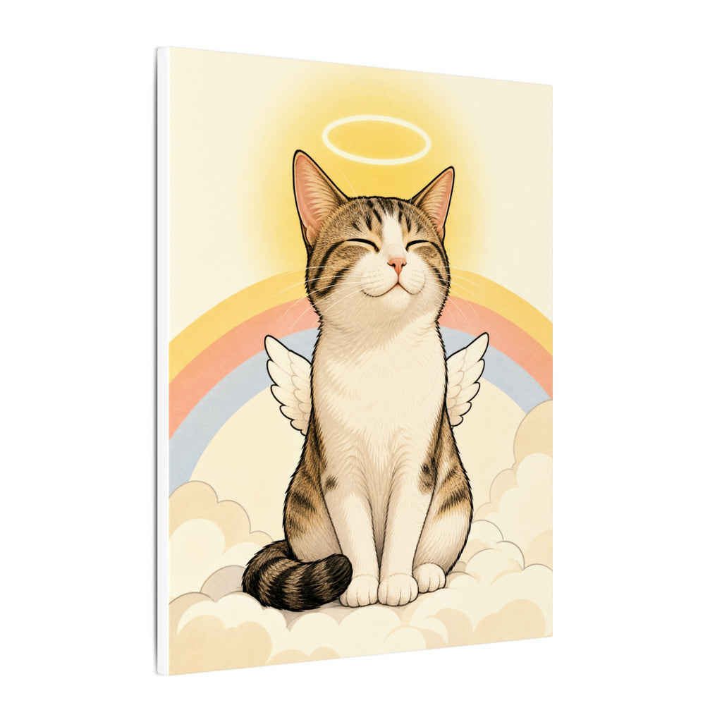 In Loving Memory — Cat Memorial Pop-Art Canvas