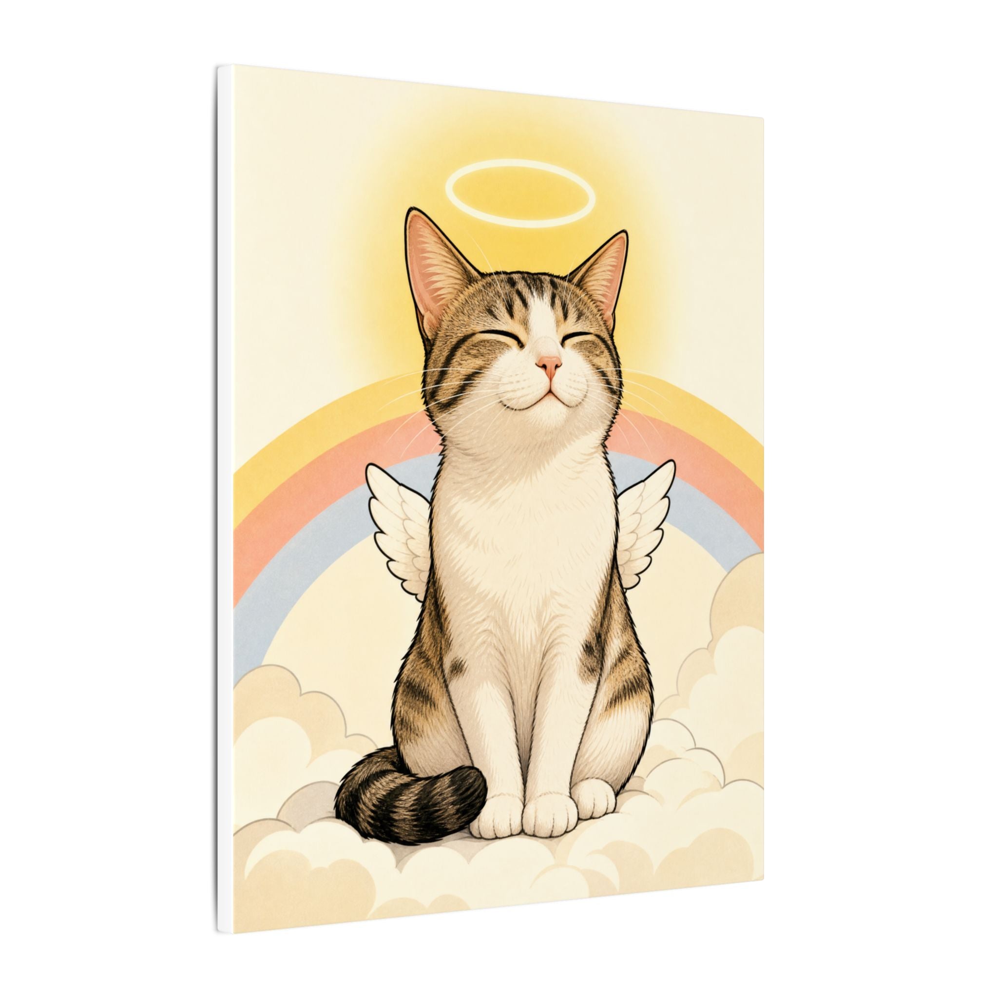 In Loving Memory — Cat Memorial Pop-Art Canvas