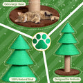 Christmas Tree Cat Scratching Post