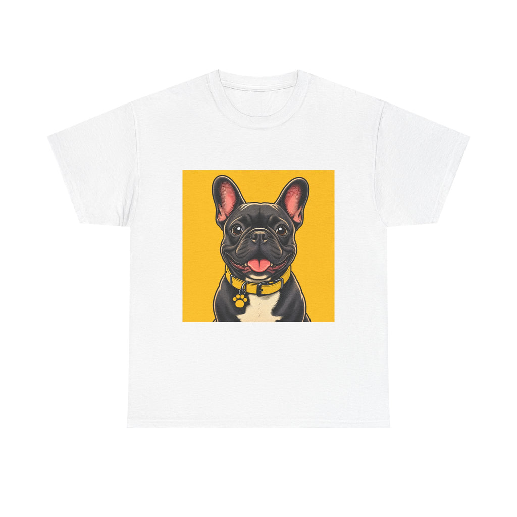 Frenchie Energy — Pop-Art French Bulldog Tee