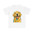 Golden Hour — Pop-Art Golden Retriever Tee