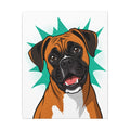 Boxer Buddy — Pop-Art Boxer Canvas