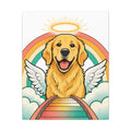 Forever Loved — Pop-Art Dog Memorial Canvas