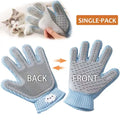 2-in-1 Pet Deshedding Grooming Glove